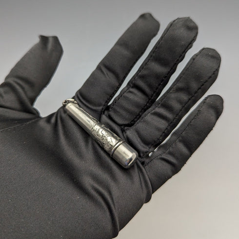 1913 British Antique Sterling Silver Needle Case FRANCIS WEBB